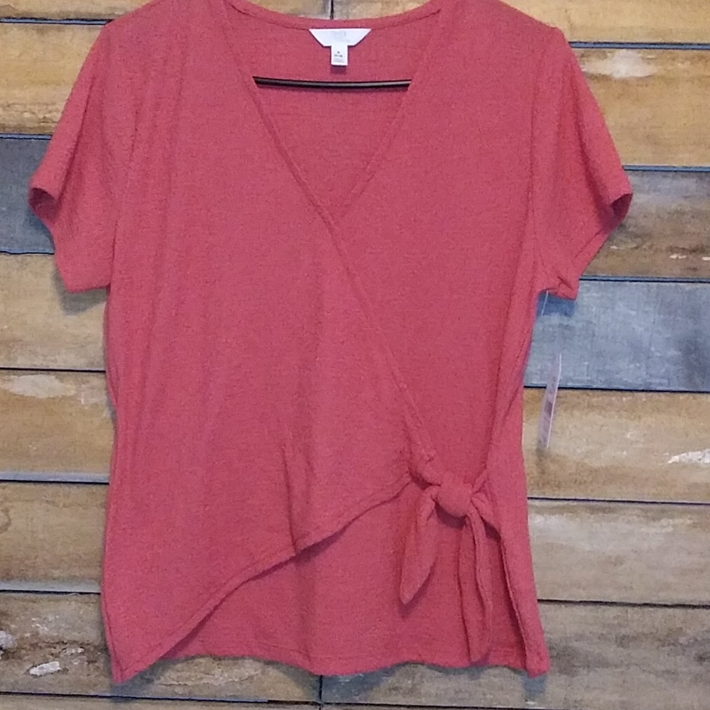 TT Wrap Knit Top
